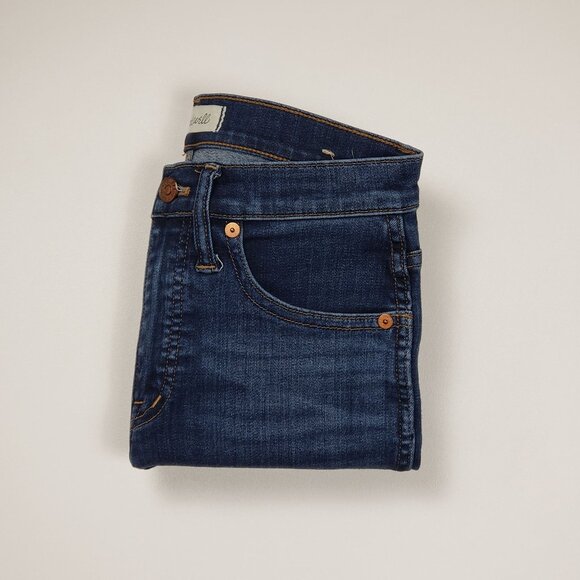 Madewell 10" High-Rise Skinny Jeans in Danny Wash: TENCEL™ Denim Edition Size 25 - Picture 15 of 16